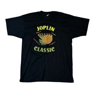 Janis Joplin mens XL black Vintage screen stars best single stitch T-shirt EUC